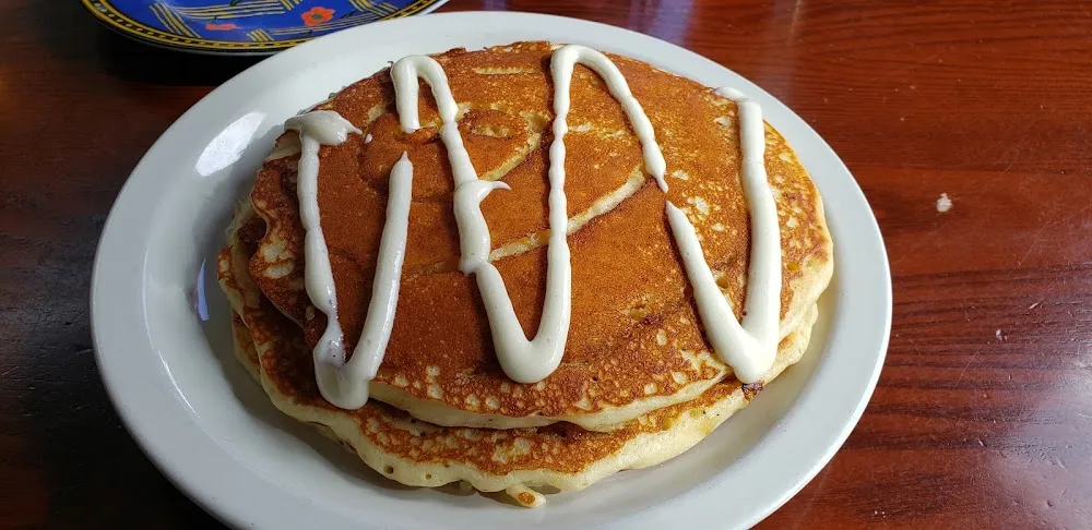 Cinnamon Roll Pancakes